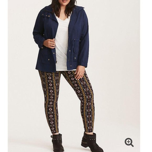 torrid Jackets & Blazers - Torrid Cinch Waist Utility Plus Size Jacket